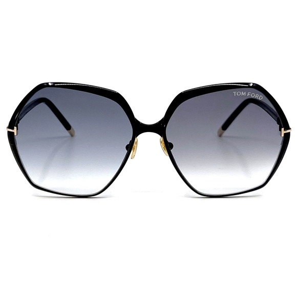 Tom Ford Accessories - NEW!!! TOM FORD Fonda-02 Sunglasses TF912 01B Authentic